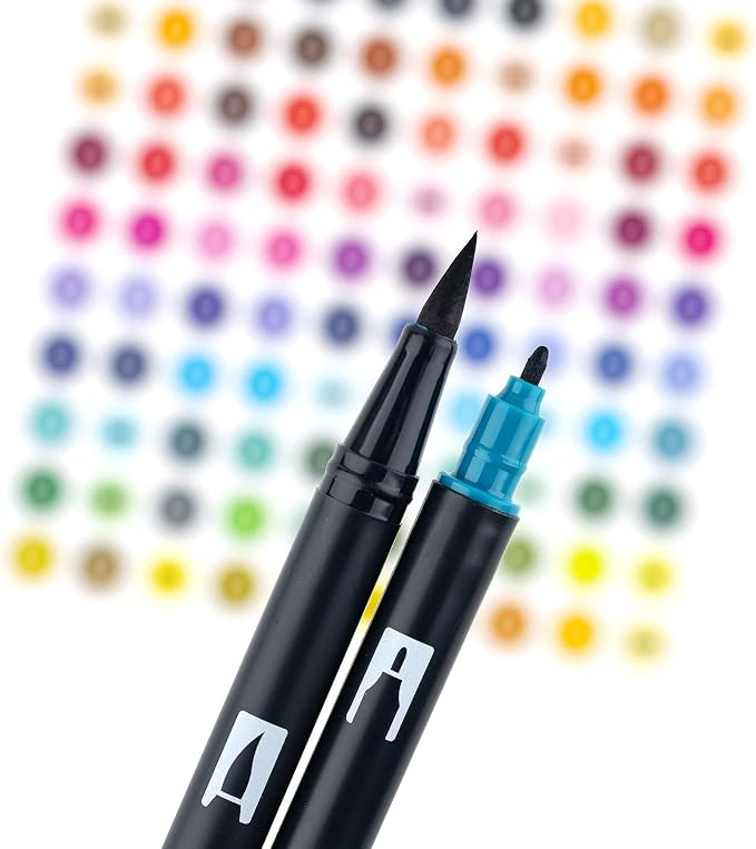 Tombow 56189 Dual Brush Pen Art Markers, Brush and Fine Tip Markers - Image 4