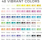 Artecho Acrylic Paint Markers 48 Colors, Acrylic Paint Pens - Image 2