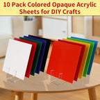 1/8 Thick 12 x 12 inch Acrylic Sheets, 10 Pack Plexiglass Sheets - Image 6