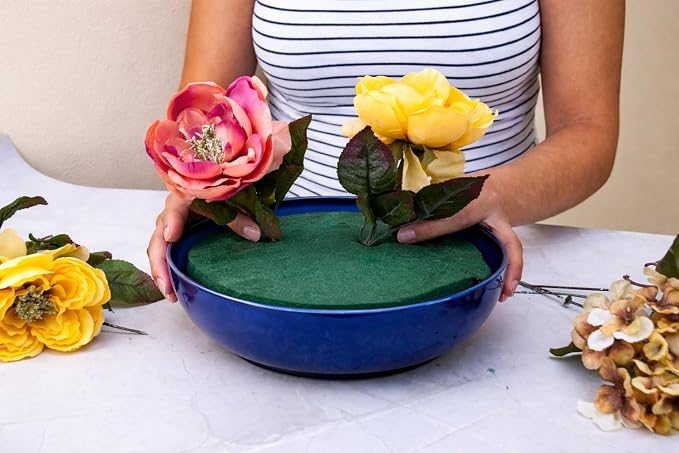 FLOFARE Pack of 4 Floral Foam Round Blocks - Image 5