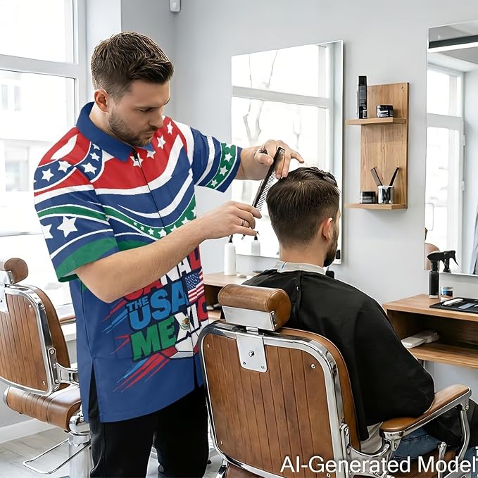 Professional Grooming Smock Unisex, Water Resistant Anti-Static | Hairdresser - Image 2