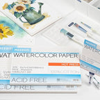 MEEDEN Watercolor Paper Block, 100% Cotton Watercolor Paper Pad of 20 Sheets - Image 6