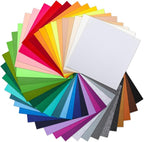 40PCS 12 x 12”, 2mm Thick Stiff Felt Fabric Sheets Assorted Colours Felt Pack - Image 2