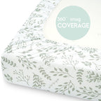Yoofoss Pack and Play Sheets Fitted, Mini Crib Sheets 2-Pack - Image 6