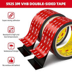 3M Double Sided Tape Heavy Duty 2in x 10ft, Heavy Duty Removable Mounting Tape - Image 4