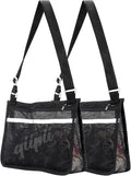 qiipii 2 Pack Beach Mesh Bag for Kids Shell Collecting Bag Beach Sand Toy Bags by qiipii