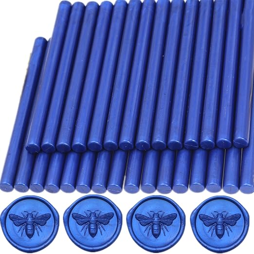 Wax Seal Sticks Sea Blue, Christmas Gift Ideas by ONWINPOR