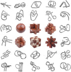 RLYLF 30pcs Brain Teaser Puzzles Game by RLYLF