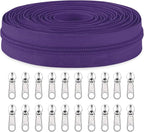 Sawoake #3 Nylon Coil Zippers by The Yard Bulk 10 Yards by Zipper