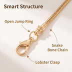 10PCS Beadable Keychain Bars Mixed Color Chain Keychains Key Chain Making Kit - Image 3