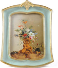 Vintage Picture Frame 5x7 Antique Ornate Photo Frame Tabletop and Wall Hanging by Kangce