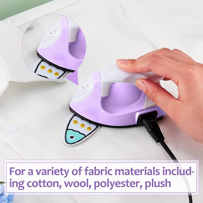 Honoson Mini Craft Iron Mini Heat Press Small Iron 3.93 x 2.36 x 2.76 in - Image 7