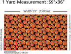 Basketball Fabric by The Yard, Realistic Style Balls Print Flannel Polyester - Image 2