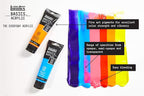 Liquitex BASICS Acrylic Paint, 946ml Jar, Primary Yellow - Image 3