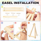 4 Pack Framed Paint by Numbers Kit - Image 7