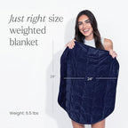 nodpod Body 6.5lb Patented Compact Weighted Blanket I Perfect - Image 2