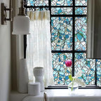 funlife Original Hand-Drawn Stained Glass Window Film, Reusable Double-Sided by funlife