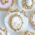 Baroque Style Silicone Molds 2-Count Plaque and Object Labels - Image 4
