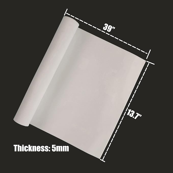 OISAKLD EVA Foam 2mm-10mm 13.7"×39" Craft Foam Sheet 74 kg/m³ Cosplay Foam - Image 2