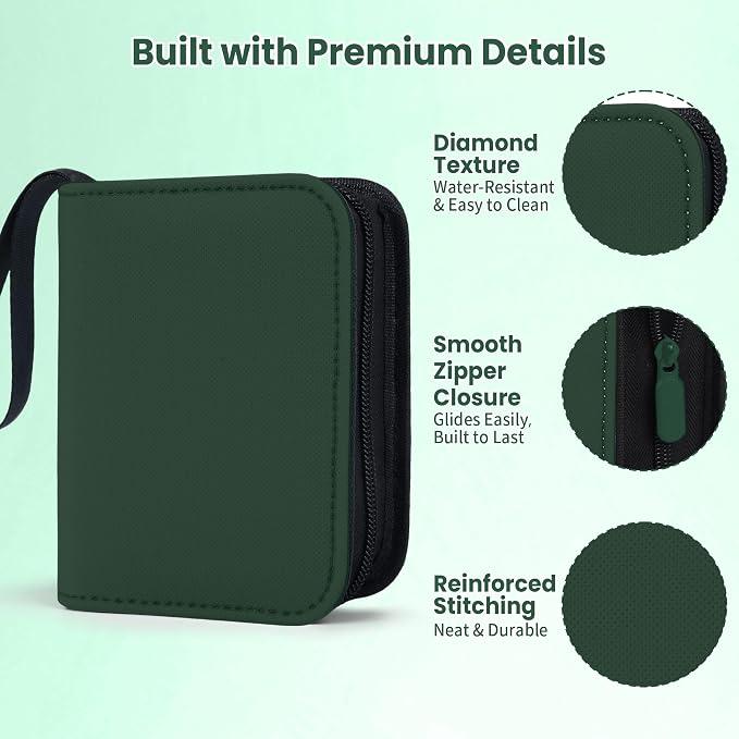 Mini Trading Card Binder Album, 1 Pocket Card Binder - Image 5