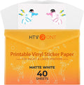 HTVRONT Printable Vinyl for Inkjet Printer & Laser Printer by HTVRONT