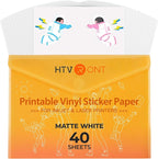 HTVRONT Printable Vinyl for Inkjet Printer & Laser Printer by HTVRONT