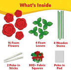 Skillmatics Poke-in Art – DIY Rose Bouquet, Wood Craft Kits | Mess-Free Fun - Image 3