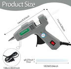 SHJADE Hot Glue Gun with 30 Glue Sticks, 20W Mini Hot Melt Gun Kit | Fast - Image 4