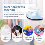 Honoson Mini Craft Iron Mini Heat Press Small Iron 3.93 x 2.36 x 2.76 in - Image 6