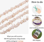400pcs Natural Chip Shell Beads - Image 8