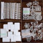 Vintage Scrapbook Paper Lace for Scrapbooking Supplies Kit, Diuhofart 40 Pcs - Image 3