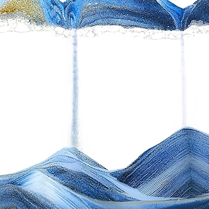 Meeitec Moving Sand Art, 3D Liquid Motion Deep Sea Sandscape Color Quicksand - Image 4