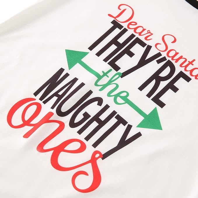 Awoscut Family Christmas Pajamas Matching Pajamas for Family, Xmas PJs Sets Holiday Sleepwear