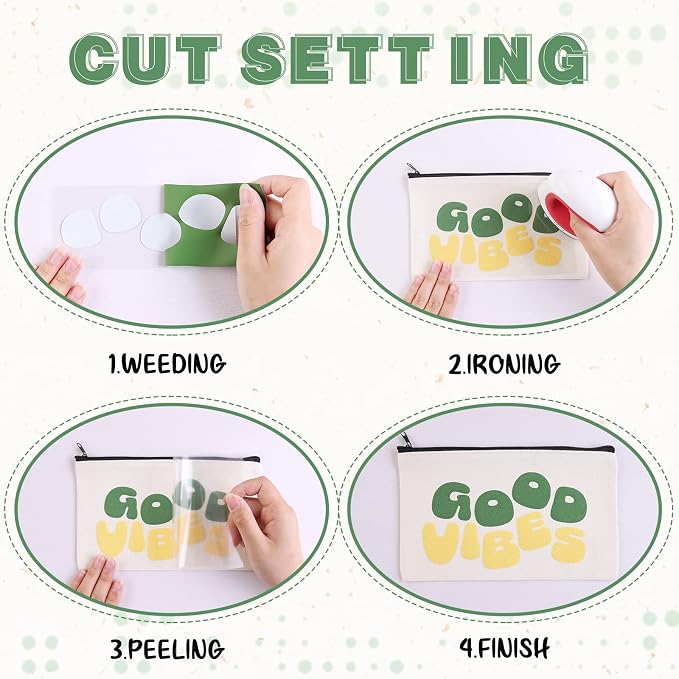 Tintnut Medium Forest Green Puff HTV Vinyl Roll, easy cut & weed, stretch - Image 4