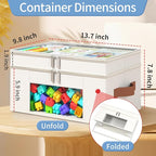 Foyego 18 QT Craft Organizers and Storage Box - Image 2