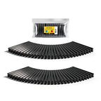 Black Hot Glue Sticks 4" Long 0.27" Dia, Mini Size Glue Sticks - Image 2