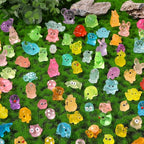 DIYDEC 184PCS Luminous Mini Resin Animals, Miniatures Figures Glow in The Dark - Image 3