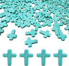 Turquoise Cross Beads for Bracelet Making by PAMIRTONG