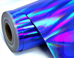 VViViD Blue Holographic Chrome DECO65 Permanent Adhesive Craft Vinyl 15 Feet x - Image 5