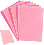 Whaline 18Pcs Pink Felt Fabric Sheets Soft Thick Assorted Pink Craft Felt Pack by Whaline