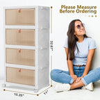 CTSNSLH 4 Tier Plastic Storage Bins - Image 5