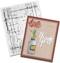 Threetols 3-D Textured Impressions Embossing Folder, Dot Background Embossing by Threetols