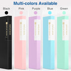 Sooez Binder with Plastic Sleeves 30-Pocket, Displays 60 Pages, 8.5x11 - Image 6