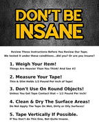 Insanity Thin Double Sided Tape Heavy Duty, Removable Nano Mounting Tape Safe - Image 9