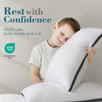 viewstar Bed Pillows King Sizes Set of 2, Hotel Quality Cooling Down - Image 6