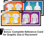 Standard Size - Tshirt Ruler Guide Vinyl Alignment, Shirt Measurement Tool - Image 7