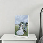 KOOLDE Acrylic Sign Holder 8.5x11 Inches 2 Pack T Shape Desktop Display Stand - Image 6