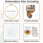 Nuberlic Cute Dog Embroidery Kits - Image 8