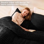 CozyLux Fluffy Queen Comforter Set - Image 7