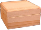 Creative Hobbies® Unfinished Mini Wood Craft Box - Image 6